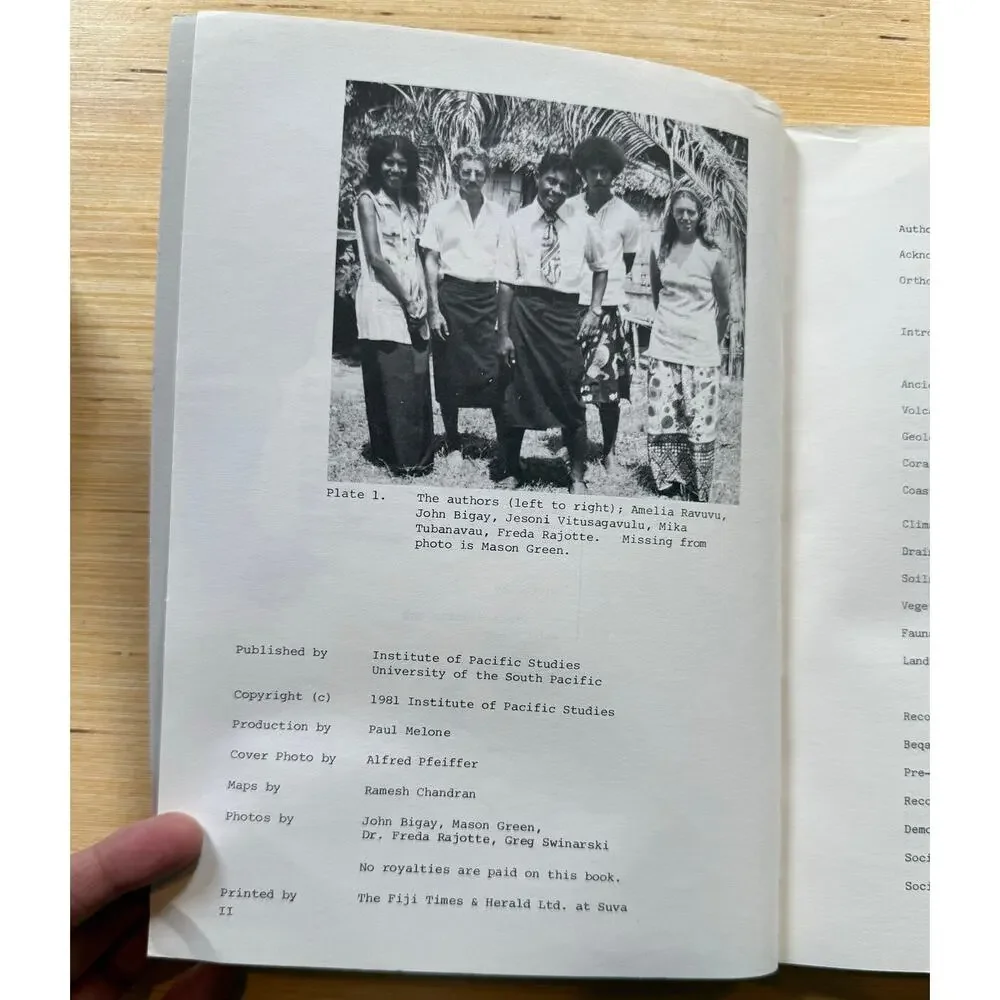 Beqa Island of Firewalkers Institute of Pacific Studies 1981 PB Fiji
